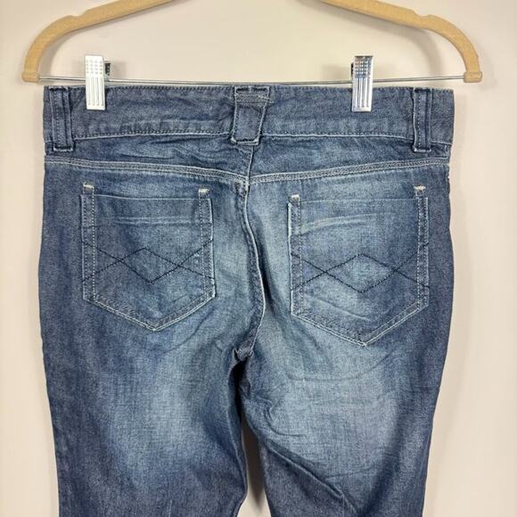 GAP Jeans Women's Dark Wash Flare Leg Jeans Size 4 Y2K Jeans 00s - Picture 4 of 10